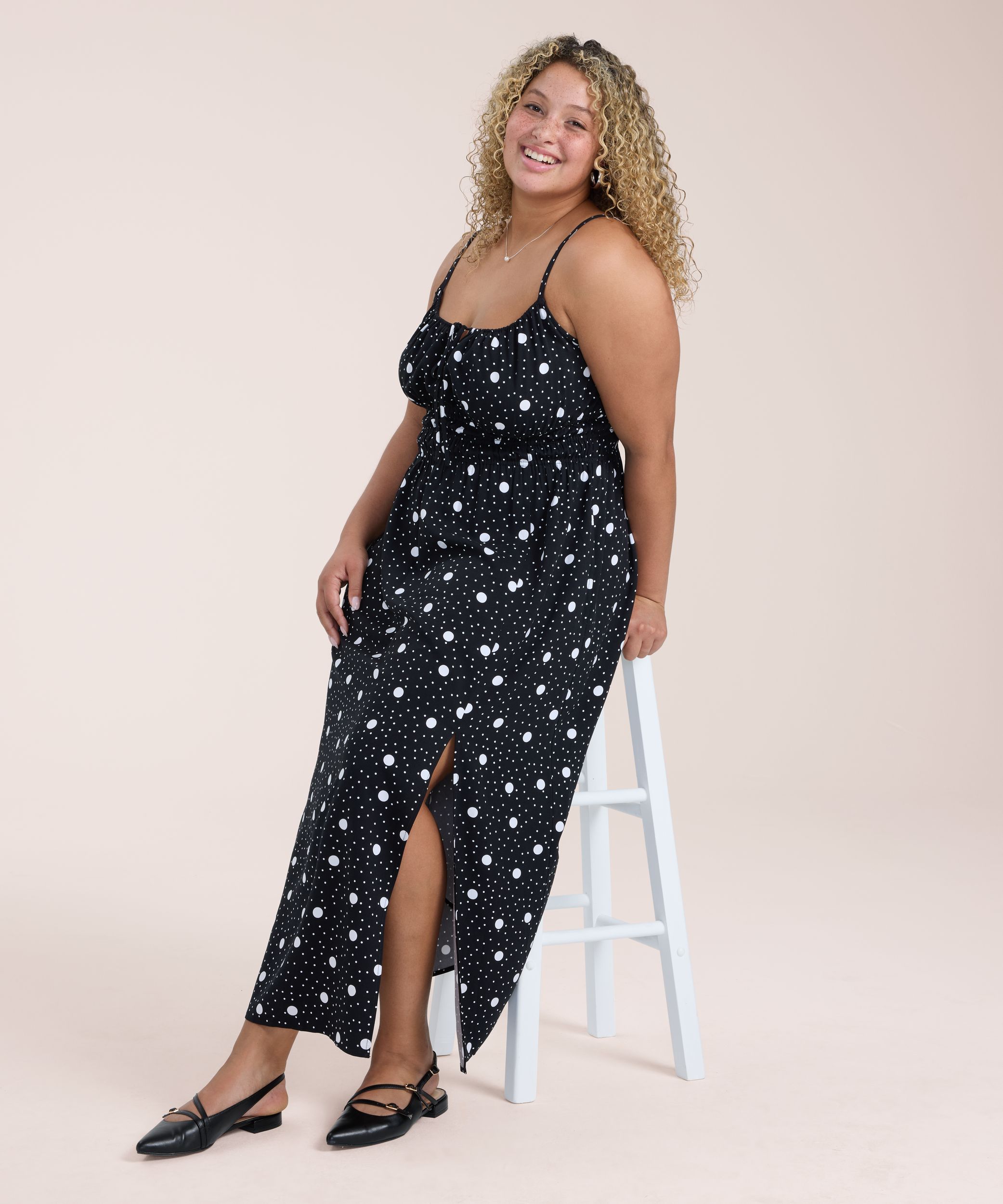 Denver Hayes Women's Ruched WaistTank Dress