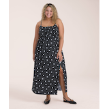 Denver Hayes Women's Ruched WaistTank Dress Front_Flat