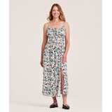 Robe débardeur froncée à la taille pour femmes, Denver Hayes