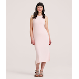 Robe moulante en tricot côtelé pour femmes, Denver Hayes