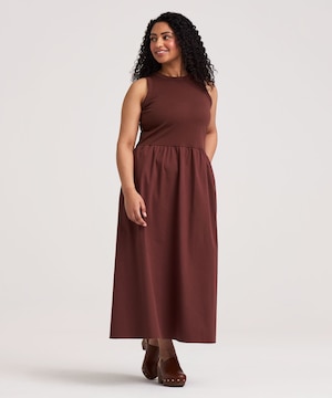 Robe en textiles mixtes pour femmes, Denver Hayes