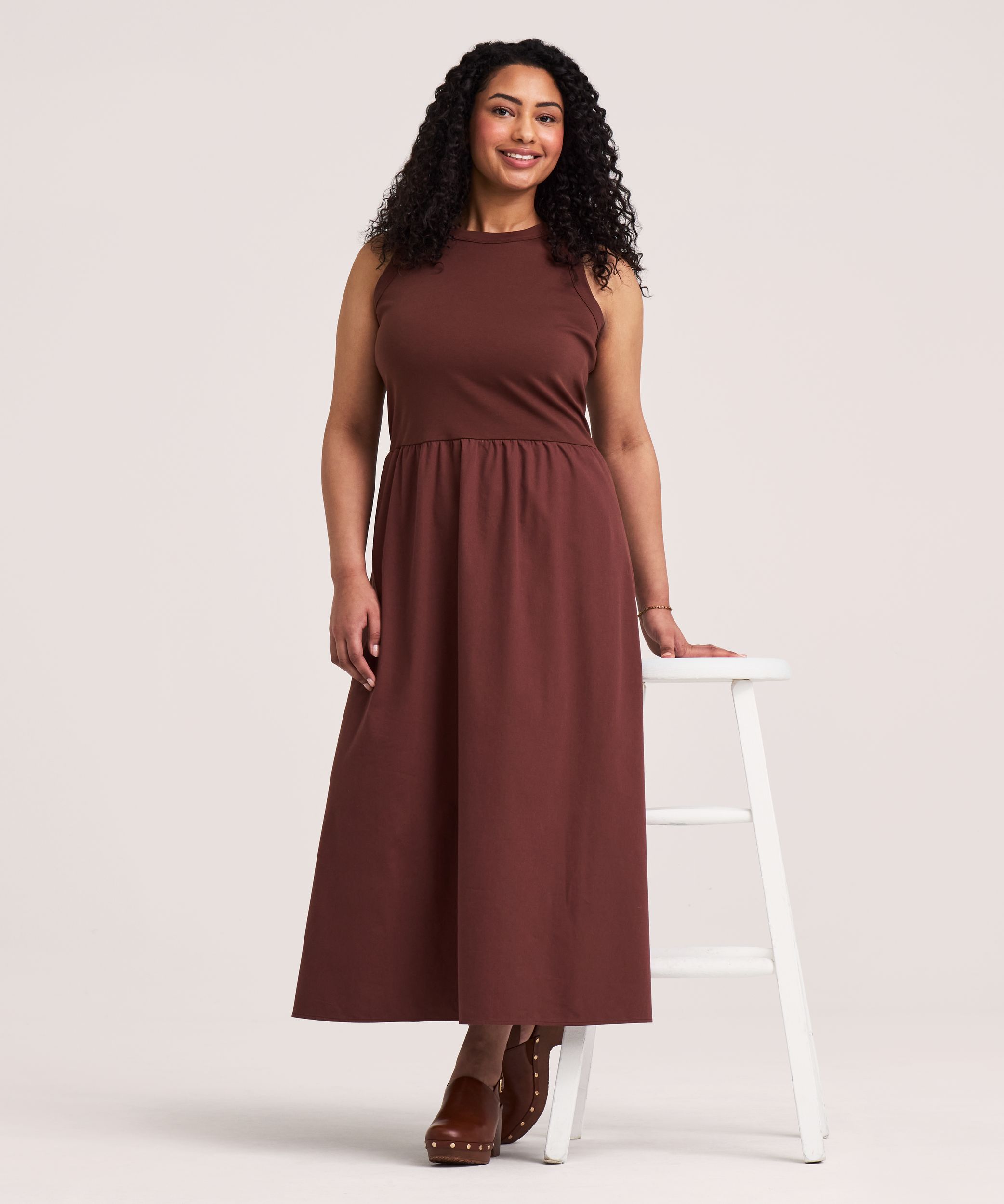 Robe en textiles mixtes pour femmes, Denver Hayes