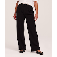 Denver Hayes Women's Pleated Trouser Pants Front_Flat