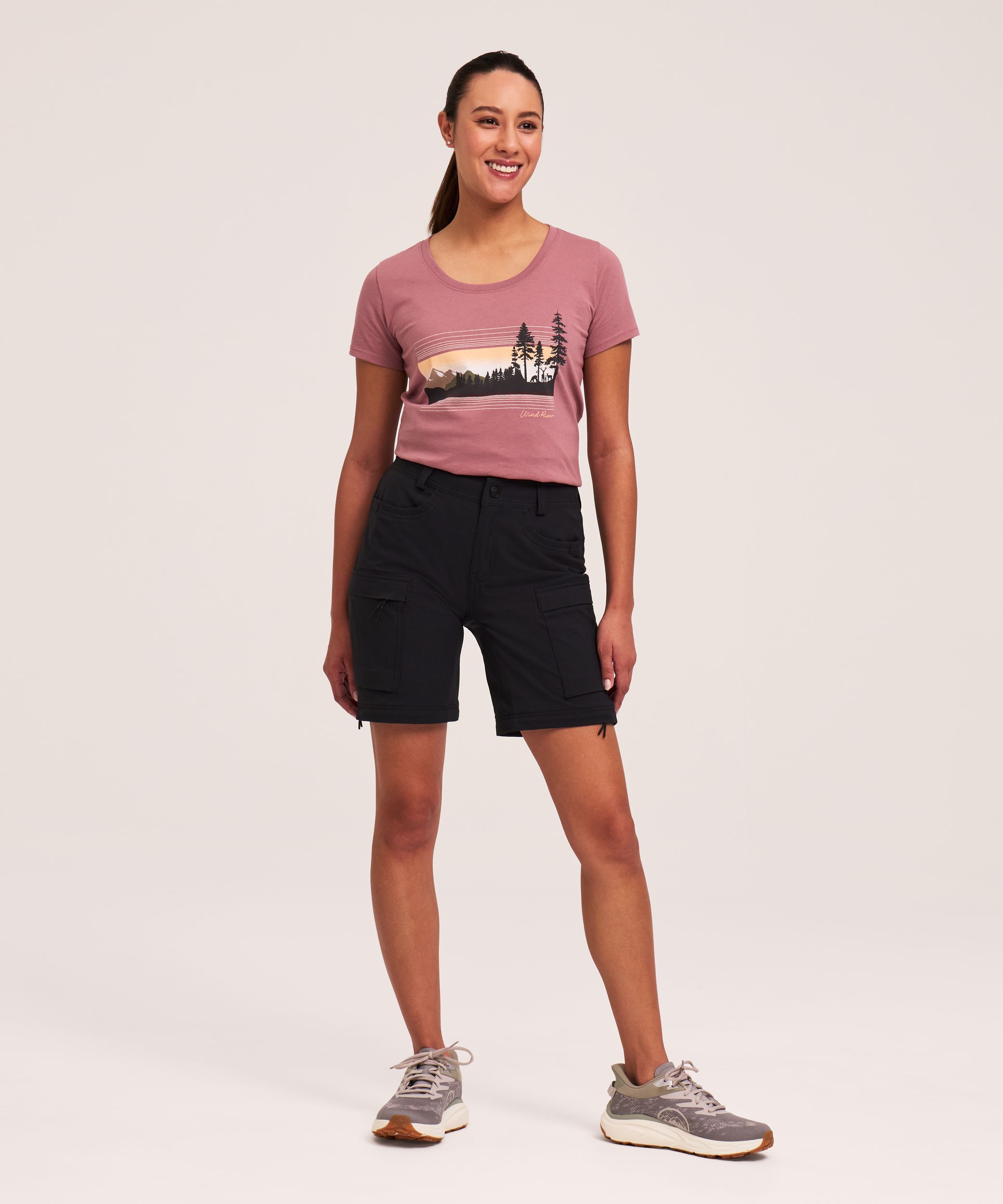 WindRiver Women's Hyper Dri and UPF Zip Off Pants