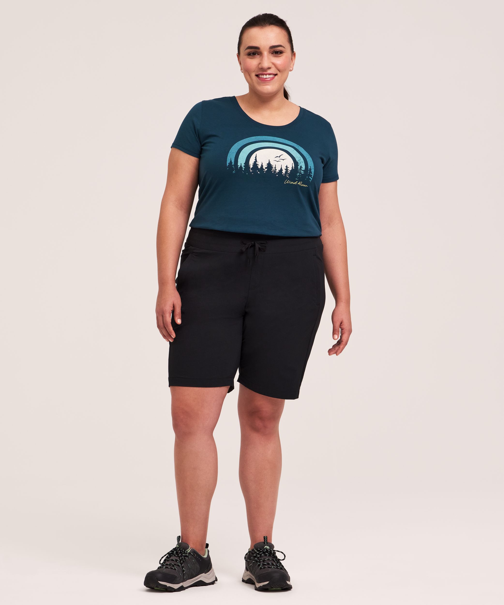 Short à enfiler Hyper Dri et FPS pour femmes, WindRiver