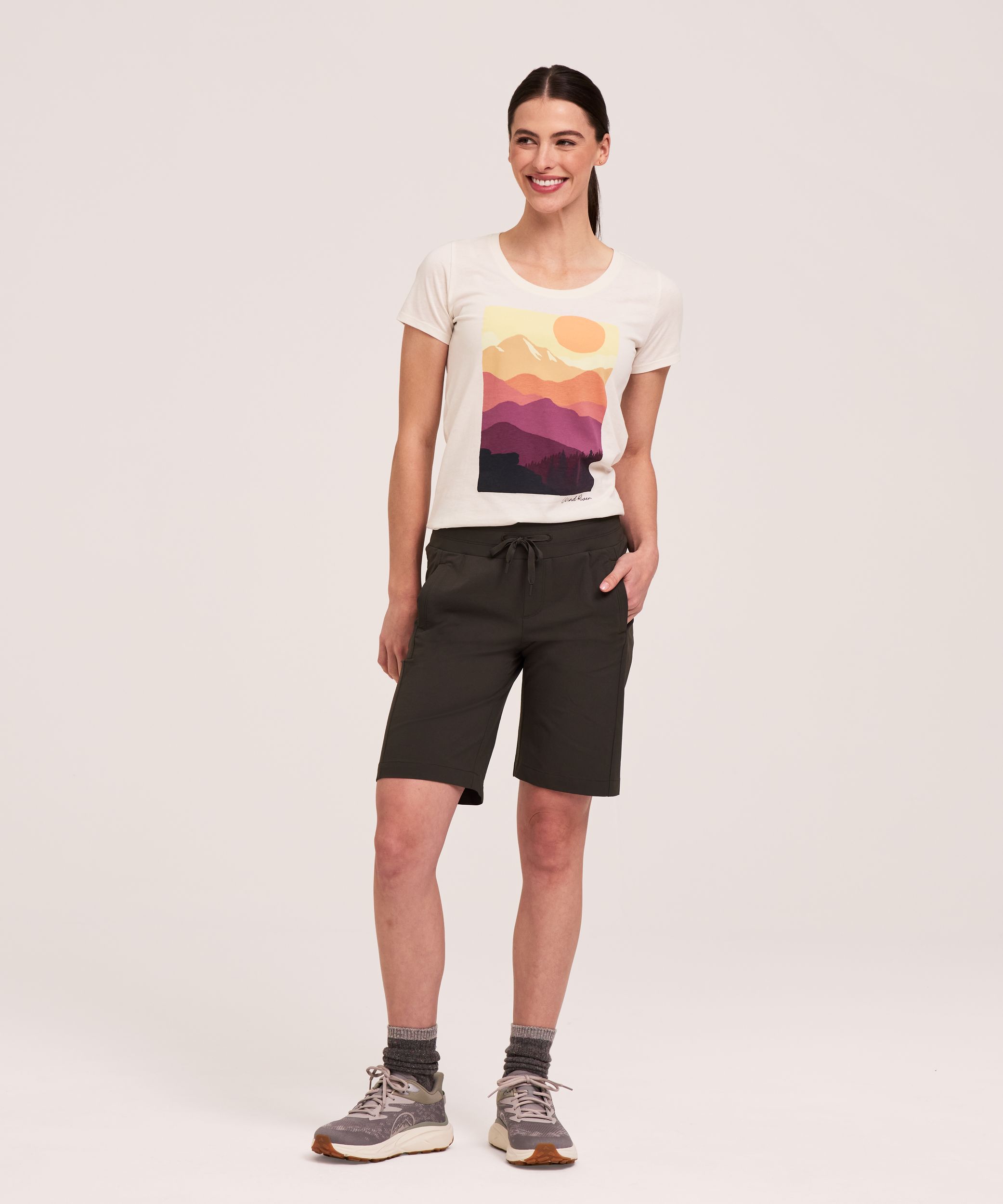 WindRiver Women's Pull On Hyper Dri and UPF Shorts