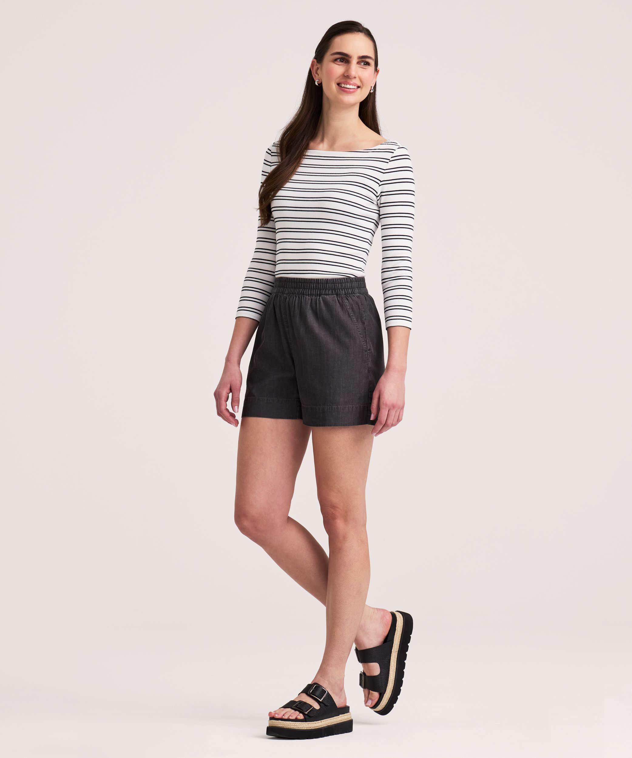 Denver Hayes Women's Pull-On Tencel Shorts