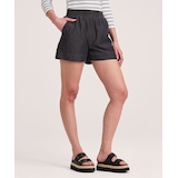 Denver Hayes Women's Pull-On Tencel Shorts Front_Angled_Right