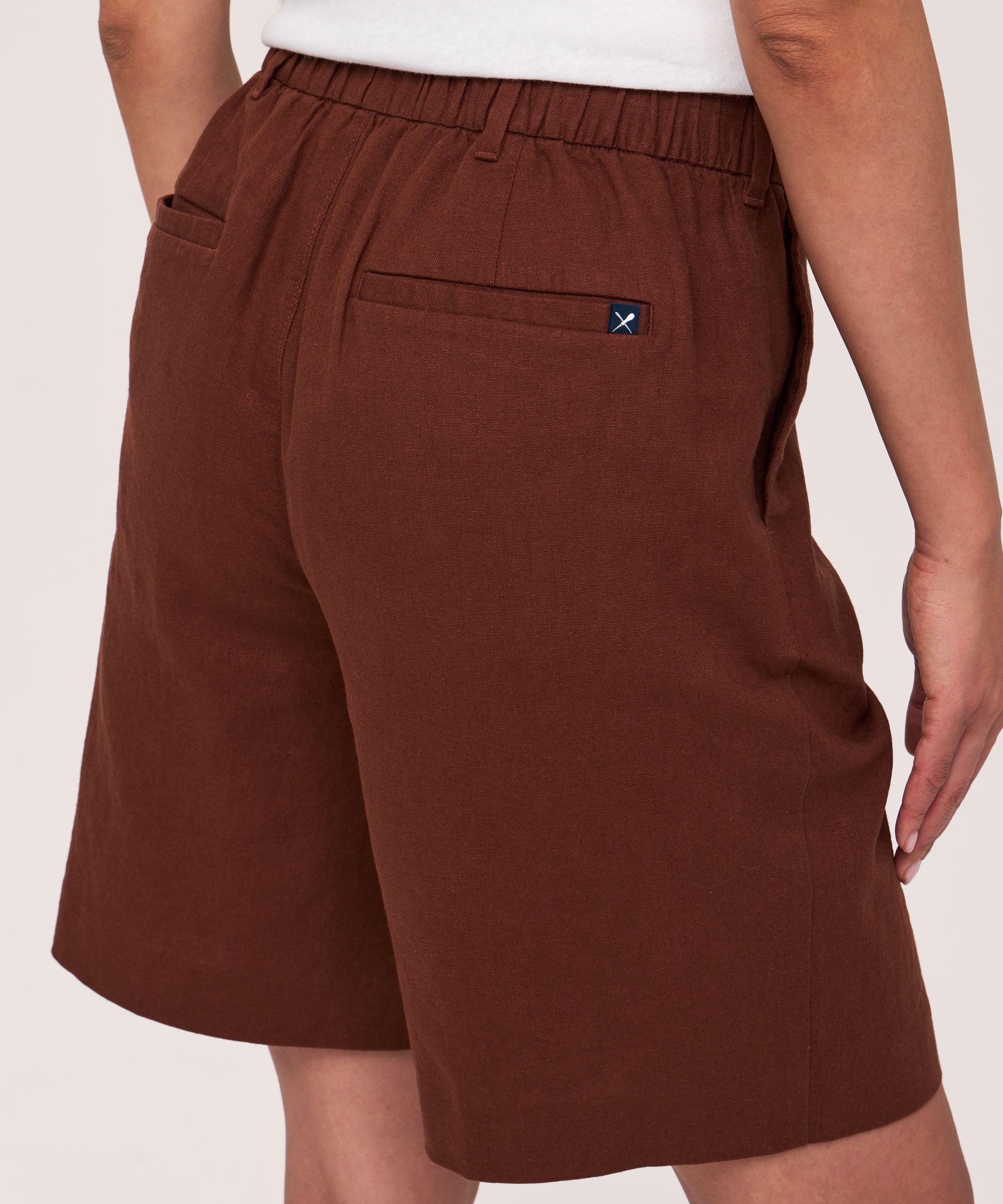 Denver Hayes Women's Blend Pleated Bermuda Shorts