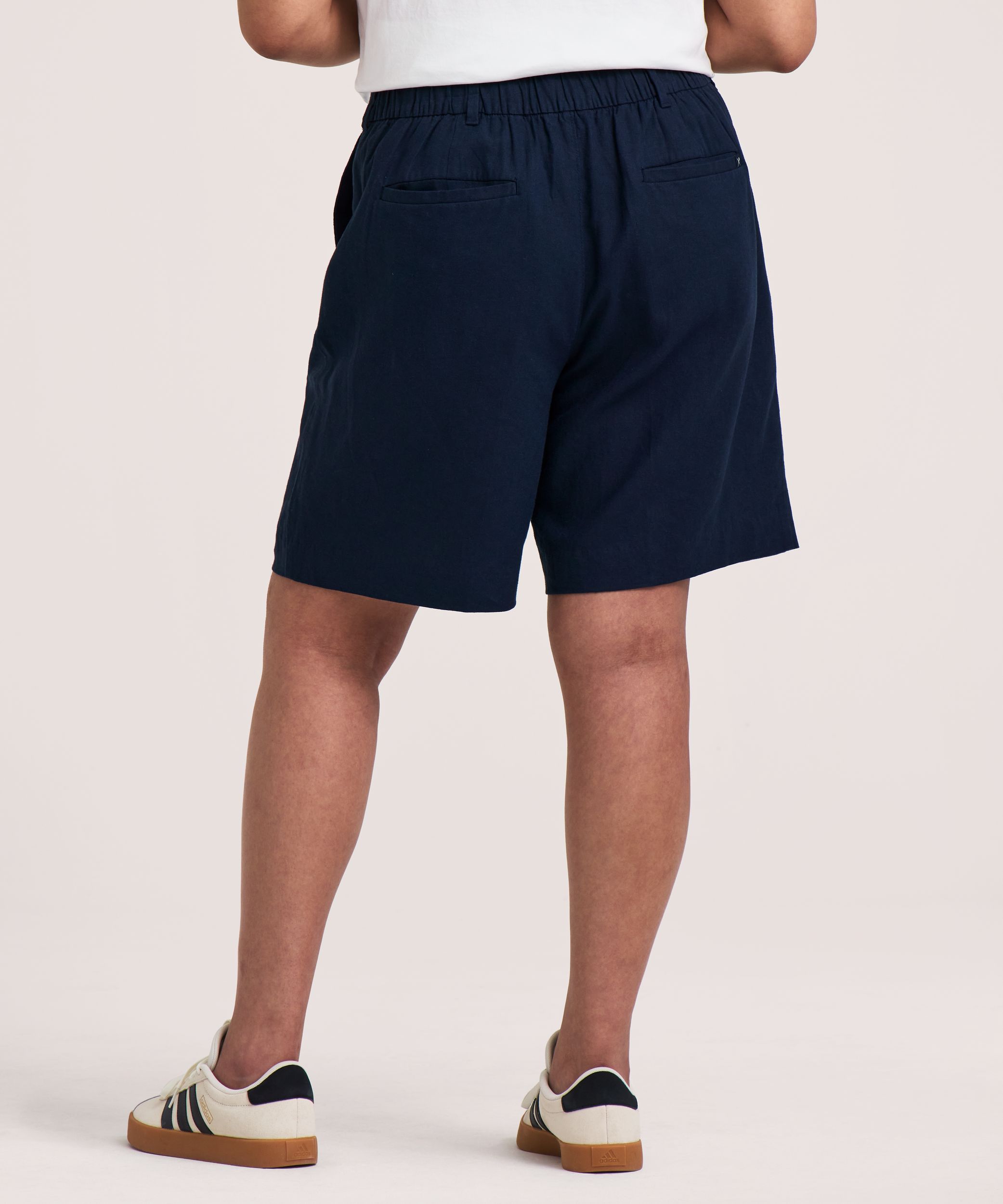 Denver Hayes Women's Blend Pleated Bermuda Shorts