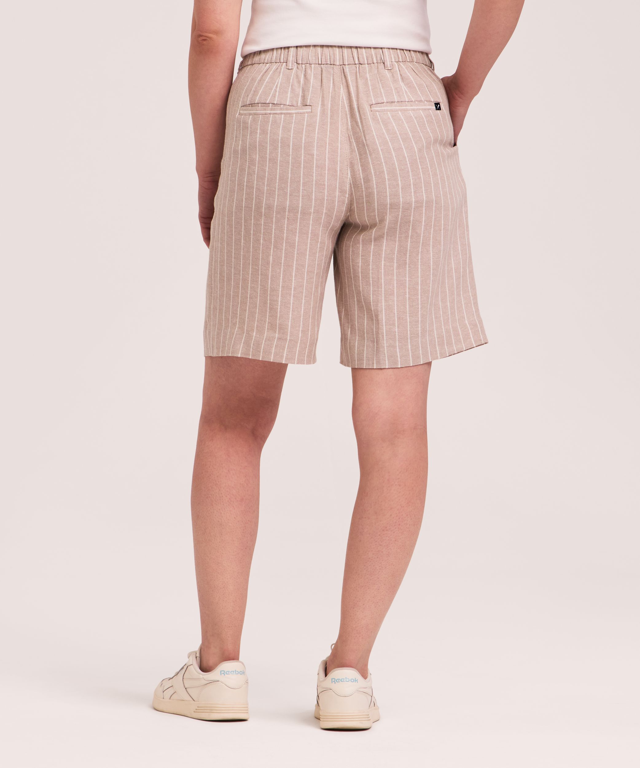 Denver Hayes Women's Blend Pleated Bermuda Shorts
