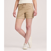 Denver Hayes Women's Women's Pull-On Stretch Canvas Short Front_Flat