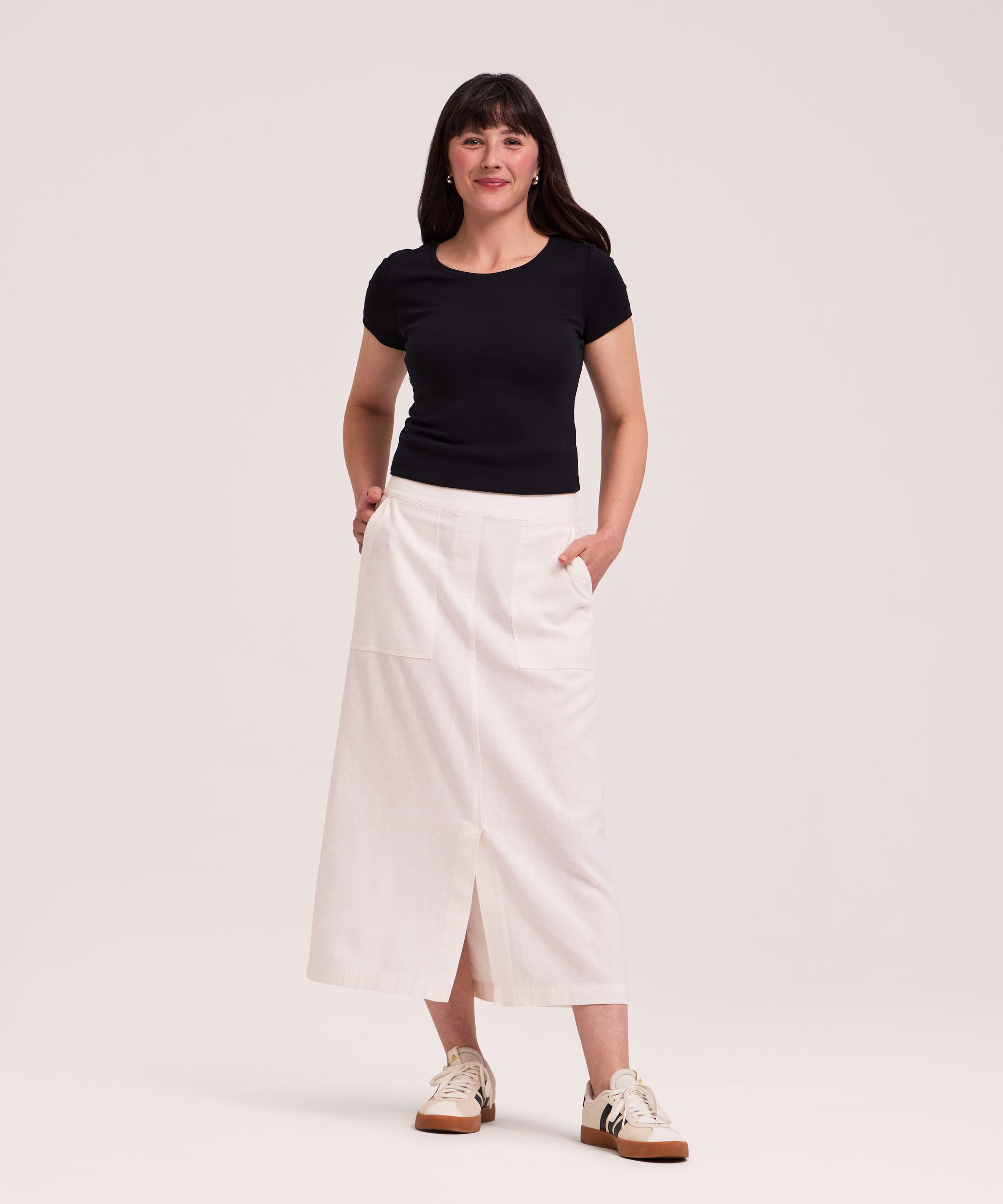 Denver Hayes Women's Linen Skirt