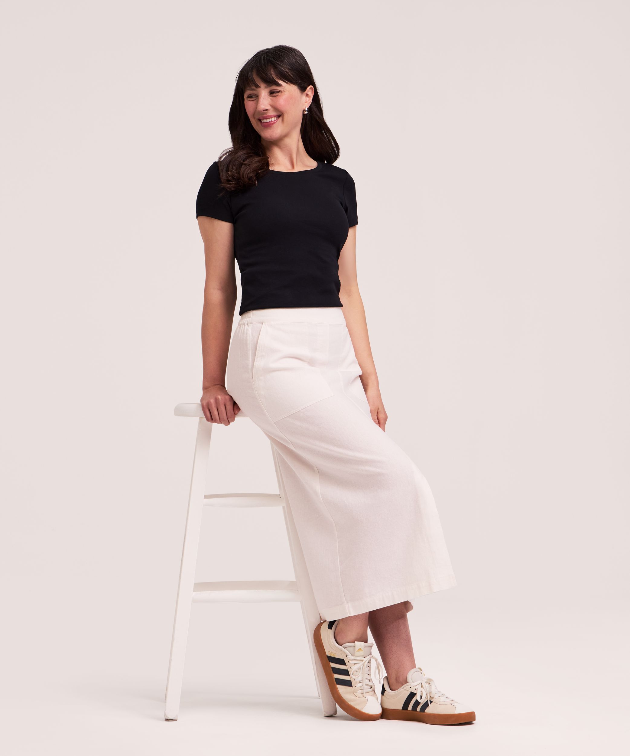 Denver Hayes Women's Linen Skirt