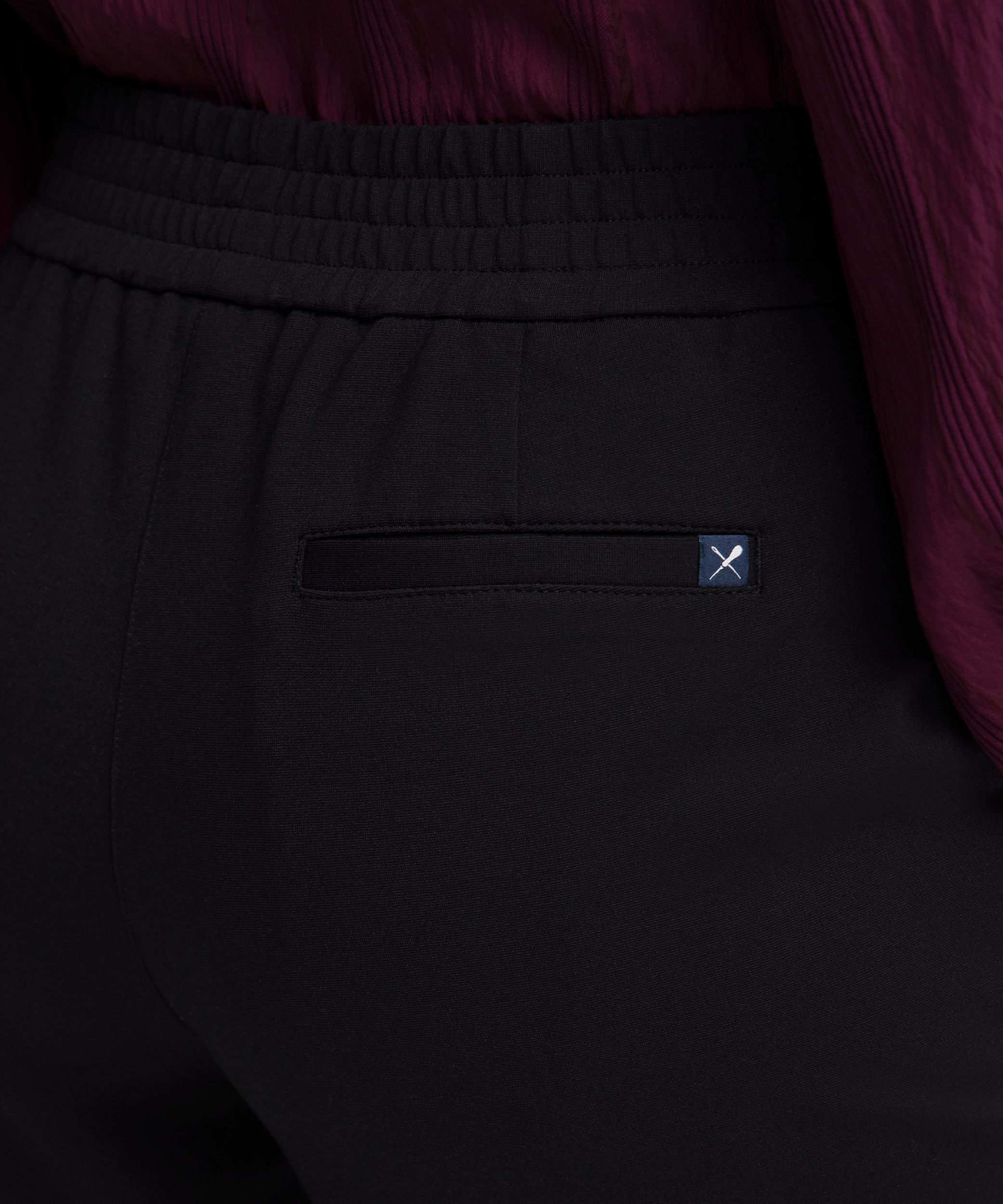 Pantalon facile à enfiler à jambe large pour femmes, Denver Hayes