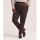 Pantalon facile à enfiler à motif pour femmes, Denver Hayes Front_Flat