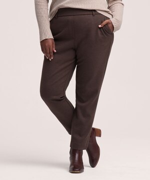 Pantalon facile à enfiler à motif pour femmes, Denver Hayes