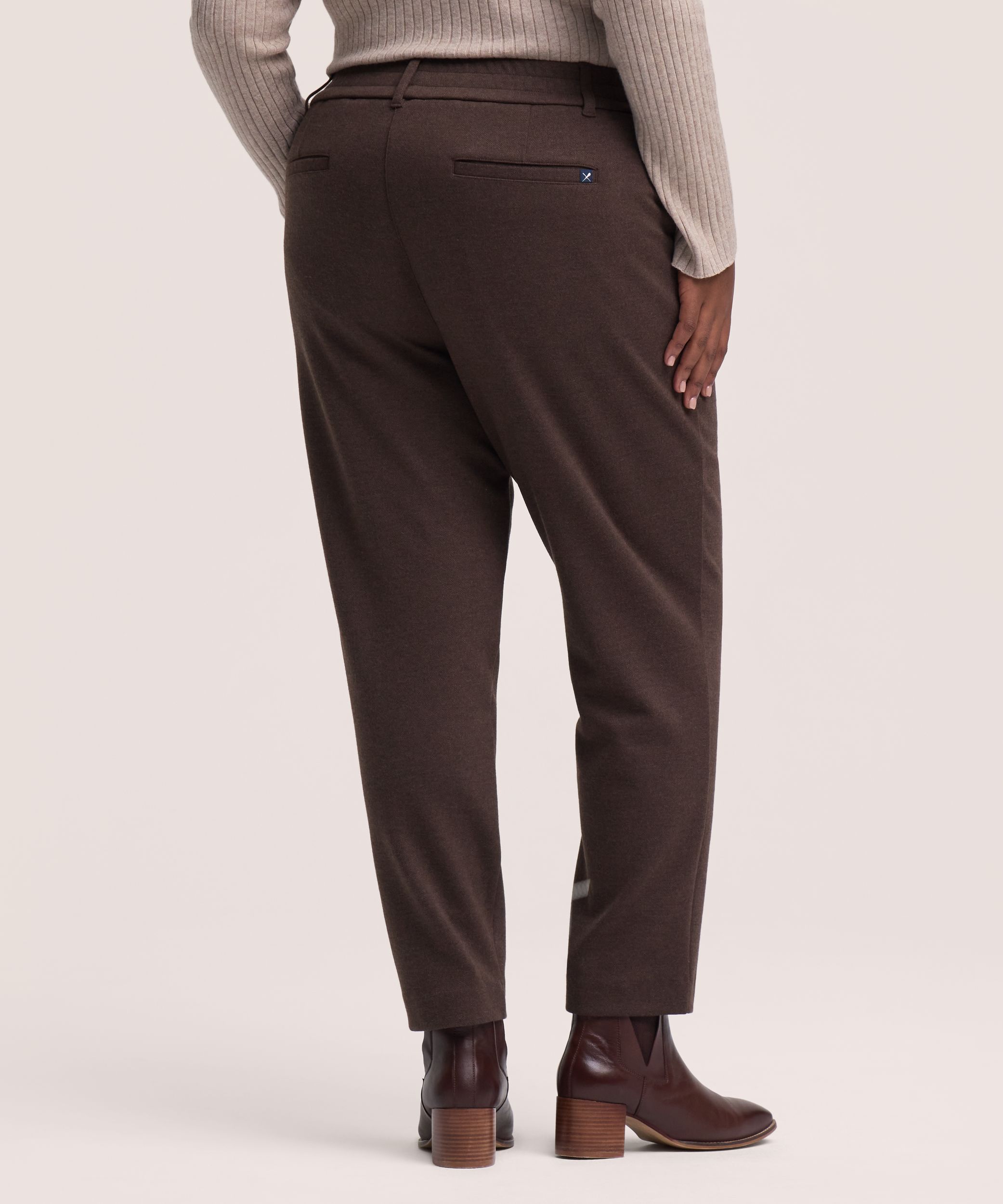 Pantalon facile à enfiler à motif pour femmes, Denver Hayes