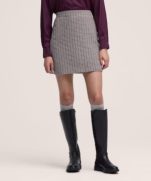 Denver Hayes Women's Houndstooth Skirt