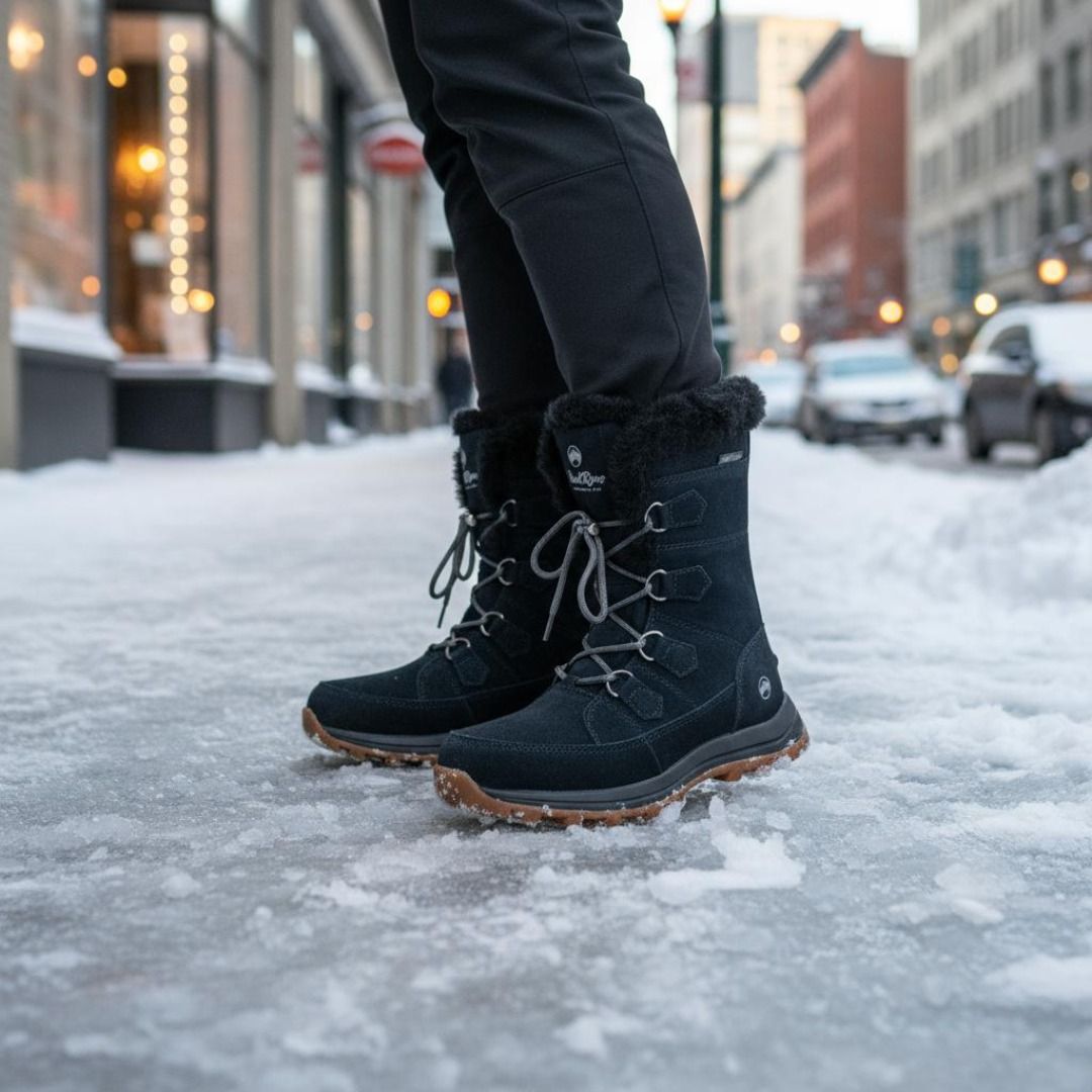 WindRiver Women's Ice Queen ICEFX® T-Max Insulated Waterproof Leather Winter Boots