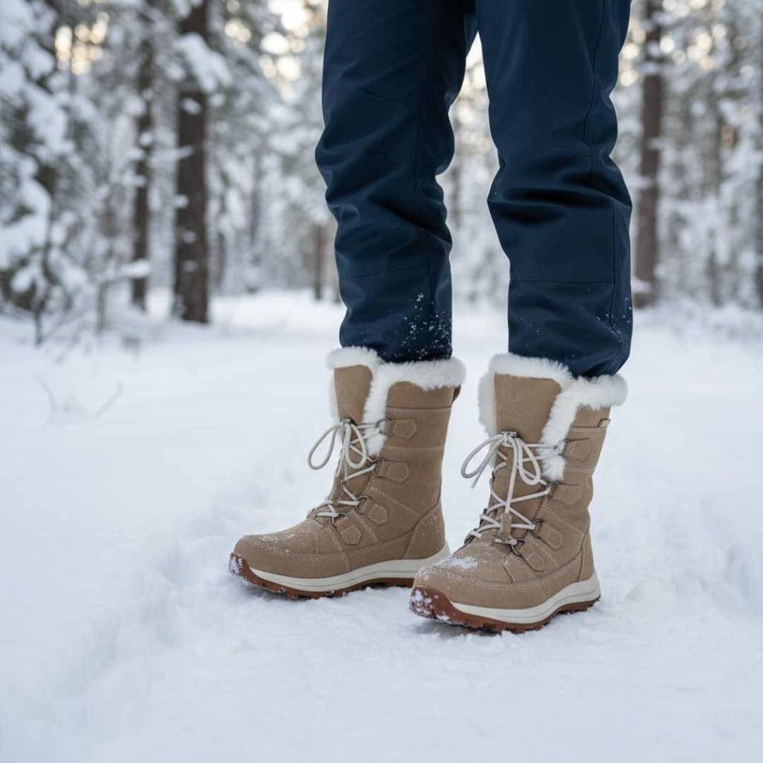 WindRiver Women's Ice Queen ICEFX® T-Max Insulated Waterproof Leather Winter Boots