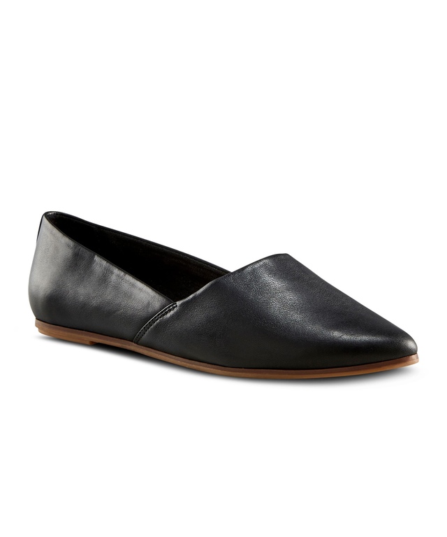 Denver Hayes Chaussures à talon plat à enfiler en cuir suédé pour femmes, Aislinn