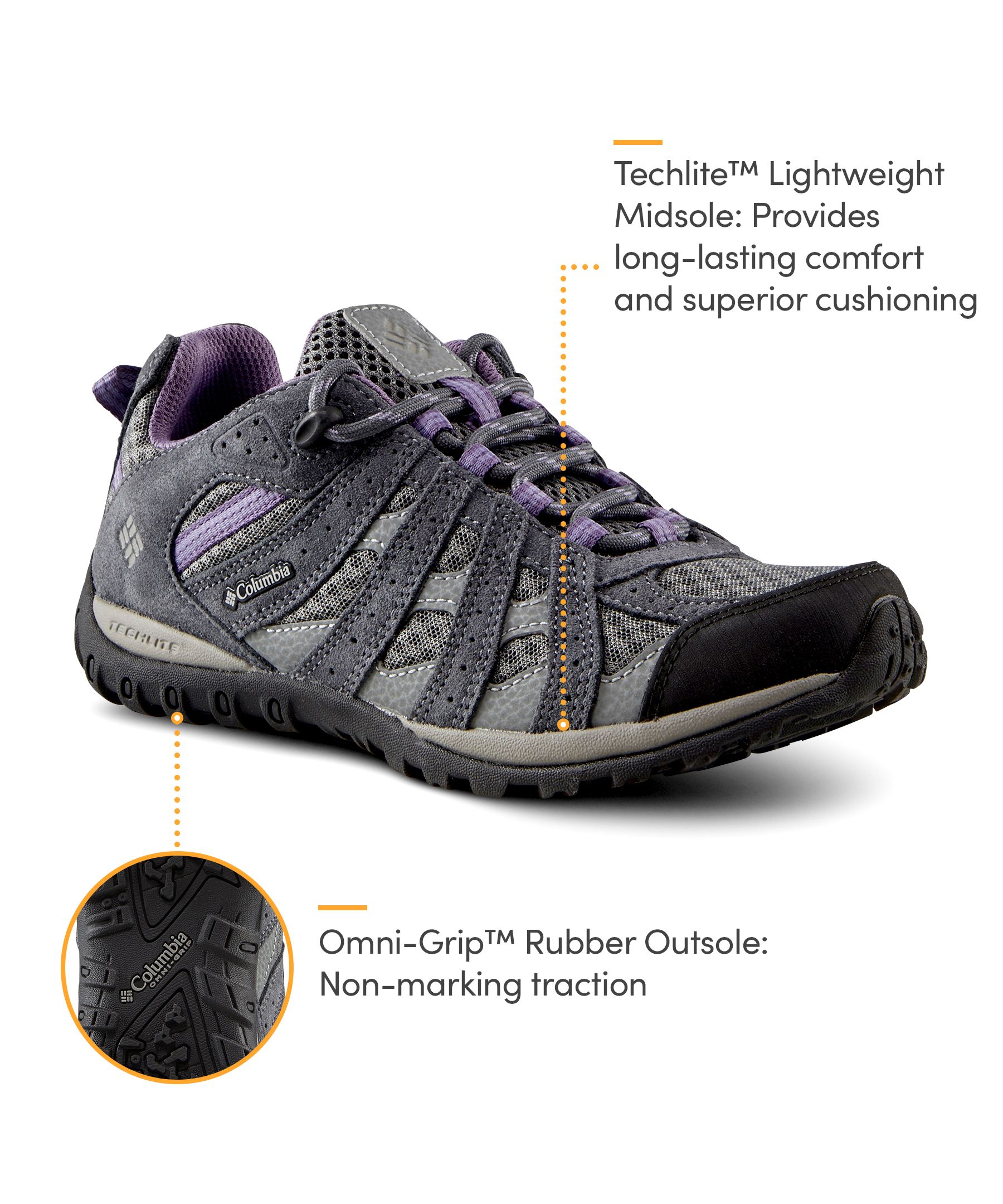 Columbia Women's Redmond Trail Hiking Shoes