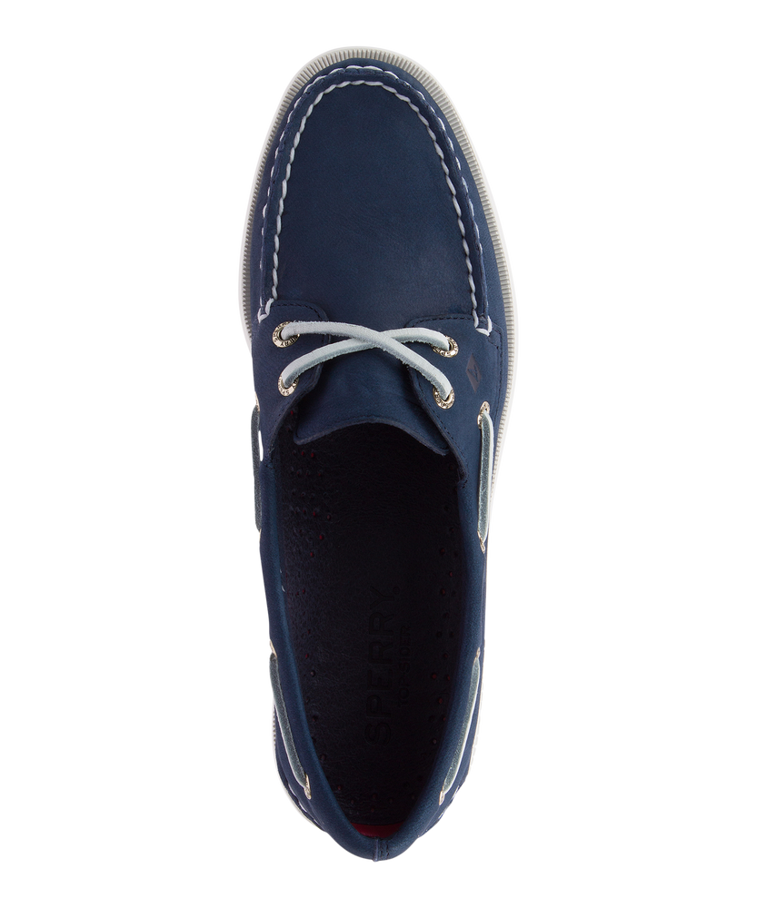 Navy blue outlet sperrys women's