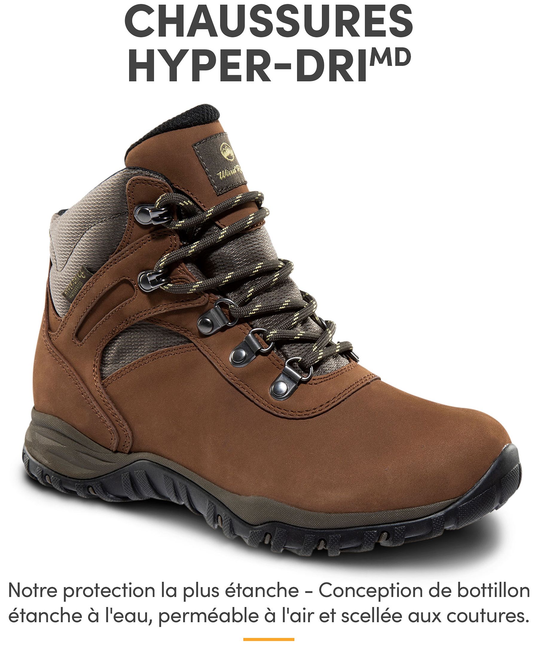 Bottes de randonnée WindRiver étanches à l'eau Hyper Dri&nbsp;3, pour femmes, Thunder&nbsp;II