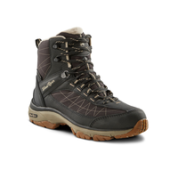 WindRiver Women's Valerie II Waterproof Hyper Dri 3 Hiking Boots - Black Front_Three_Fourths_Angled_Right