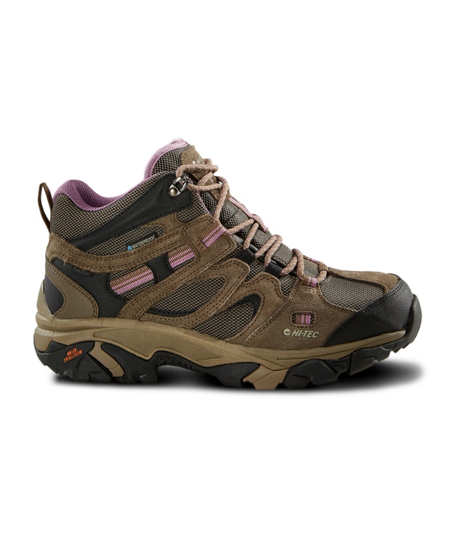 HiTec Women's Ravus Vent Breathable Waterproof Hiking Boots Taupe