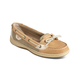 Mocassins bateau à enfiler en cuir pour femmes, Sperry, Angelfish Front_Three_Fourths_Angled_Right