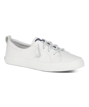 Chaussures de sport en cuir pour femmes, Sperry, Crest Vibe, blanc
