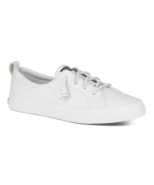 Chaussures de sport en cuir pour femmes, Sperry, Crest Vibe, blanc