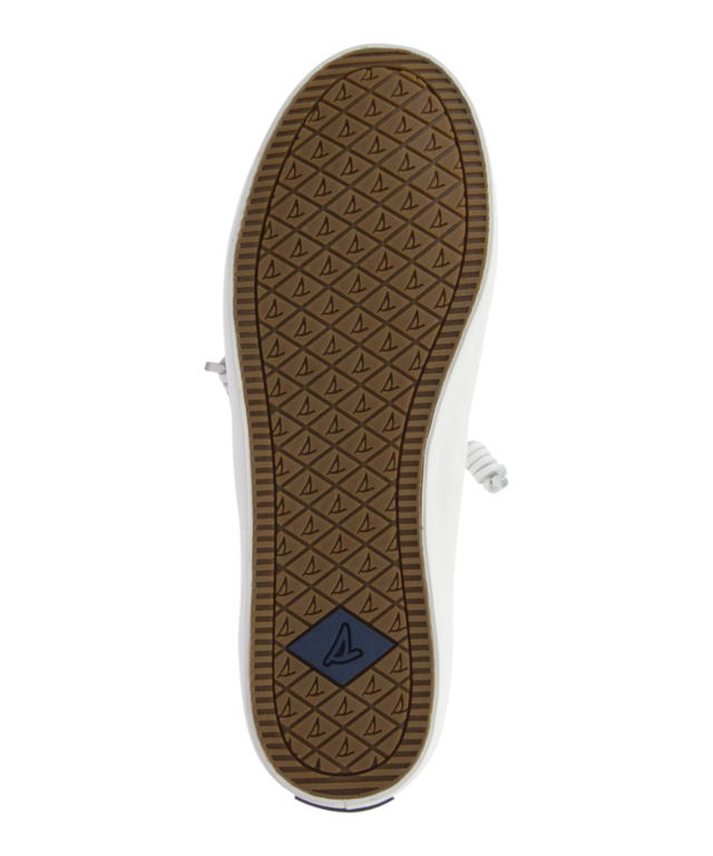 Sperry Women's Crest Vibe Leather Sneakers White Marks