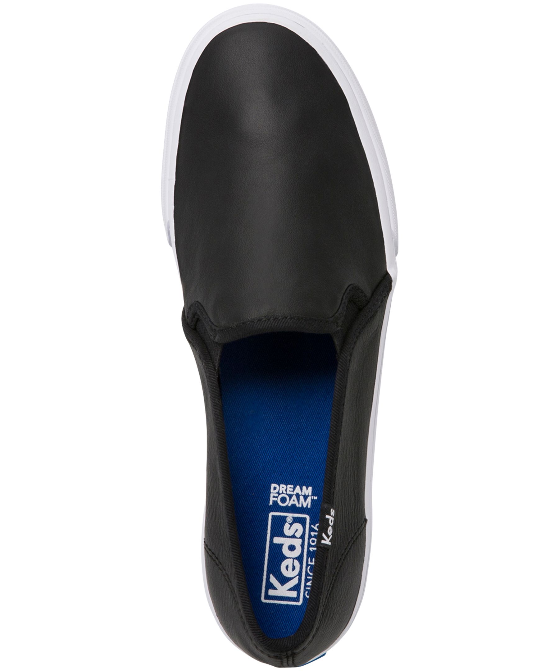 Keds Women's Double Decker Leather Slipon Sneaker