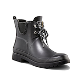 Bottes de pluie en caoutchouc étanches à l'eau pour femmes, Poppy&nbsp;II, WindRiver Front_Three_Fourths_Angled_Right