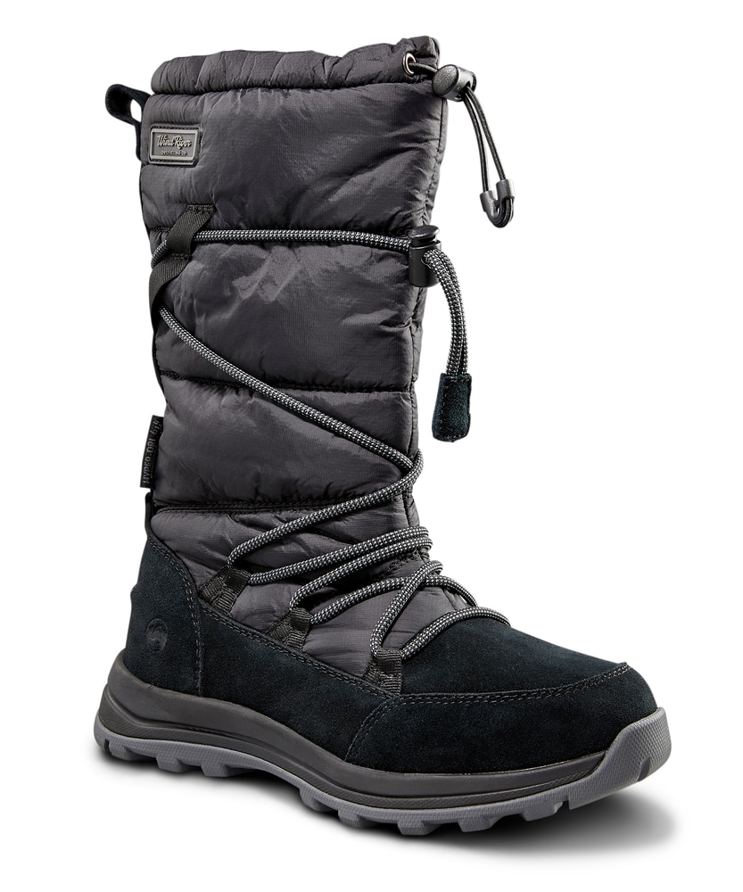 WindRiver Women's Ice Queen IceFX Tall Winter Boots - Black