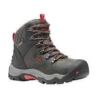 KEEN Canada Outdoor Women's Revel III Waterproof Insulated Non-Slip Hiking Boots Front_Three_Fourths_Angled_Right