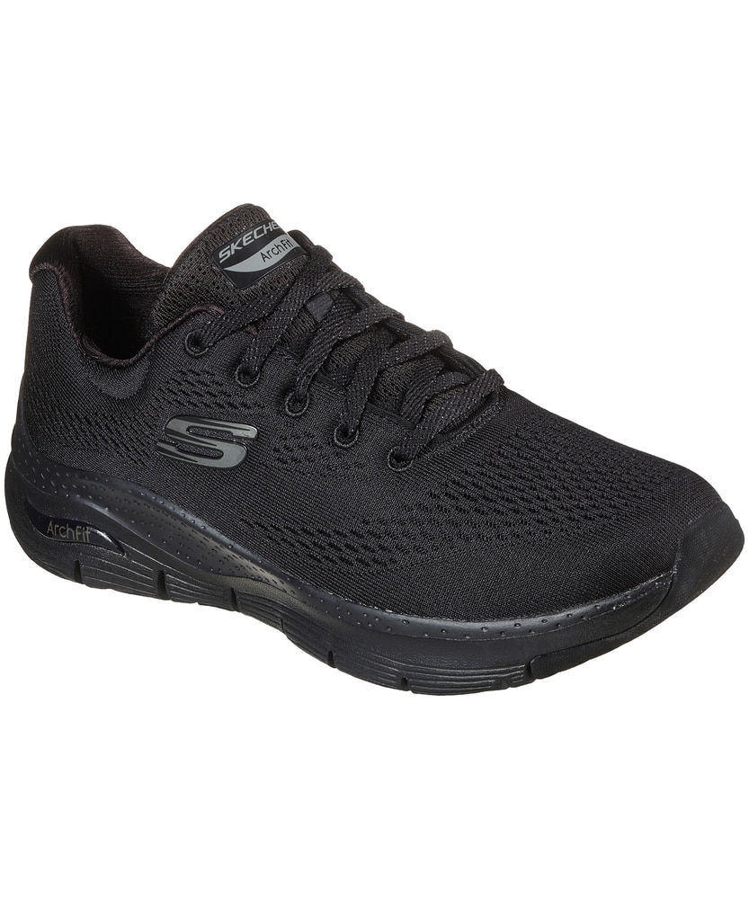 Skechers Women's Arch Fit Big Appeal Mesh Lace Up Shoes - Black | Marks