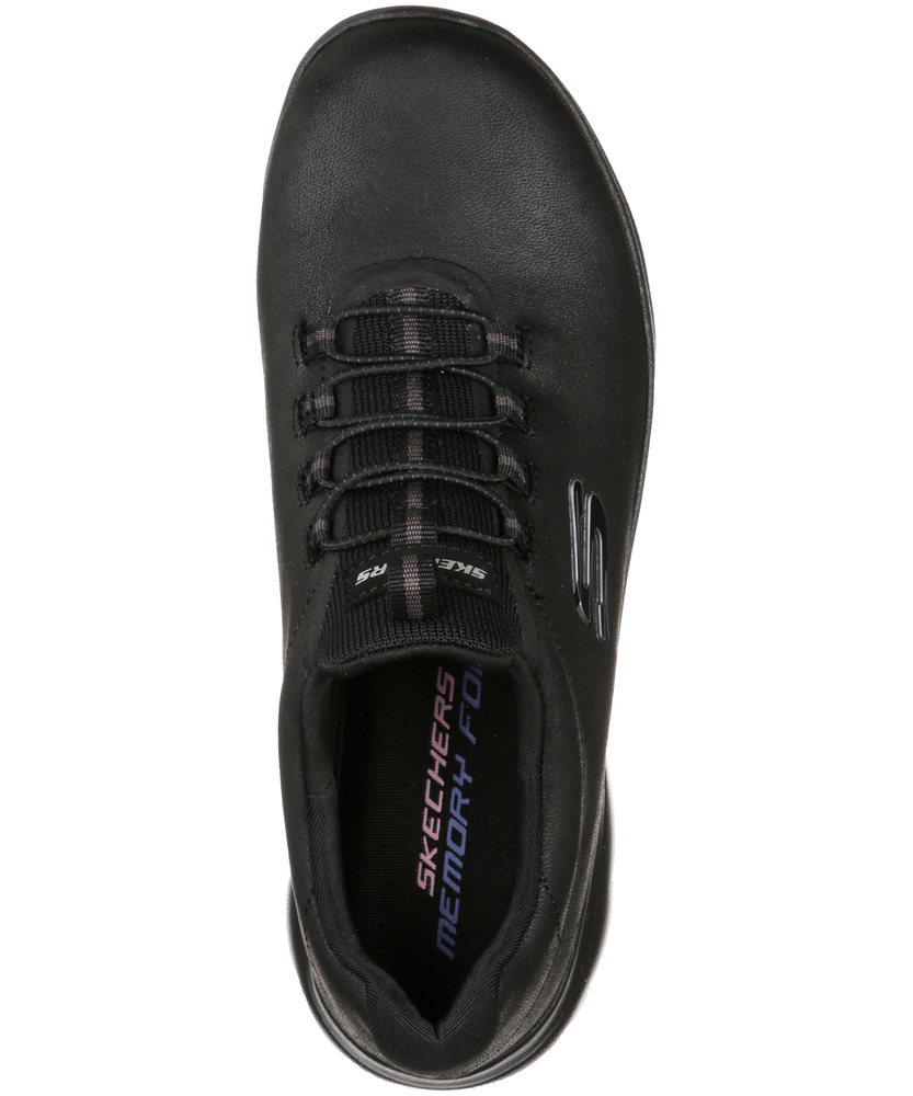 Skechers ladies bungee sales slip on sneakers