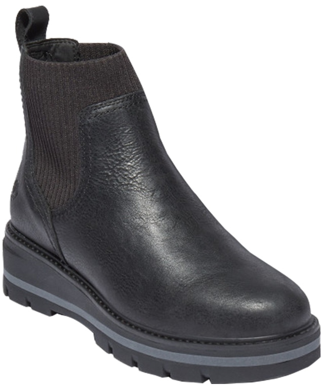 Timberland Bottes en cuir pour femmes, Chelsea Cervinia Valley, noir