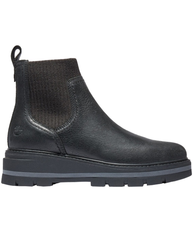 Timberland Bottes en cuir pour femmes, Chelsea Cervinia Valley, noir