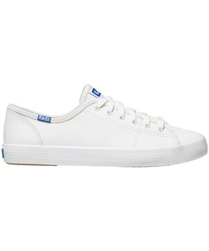 Chaussures en cuir pour femmes, Kickstart, Keds, blanc