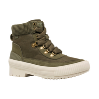 KEDS Women's Fielder Boots - Olive Front_Three_Fourths_Angled_Right