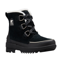 Sorel Women's Tivoli IV Waterproof Winter Boots - Black Front_Three_Fourths_Angled_Right