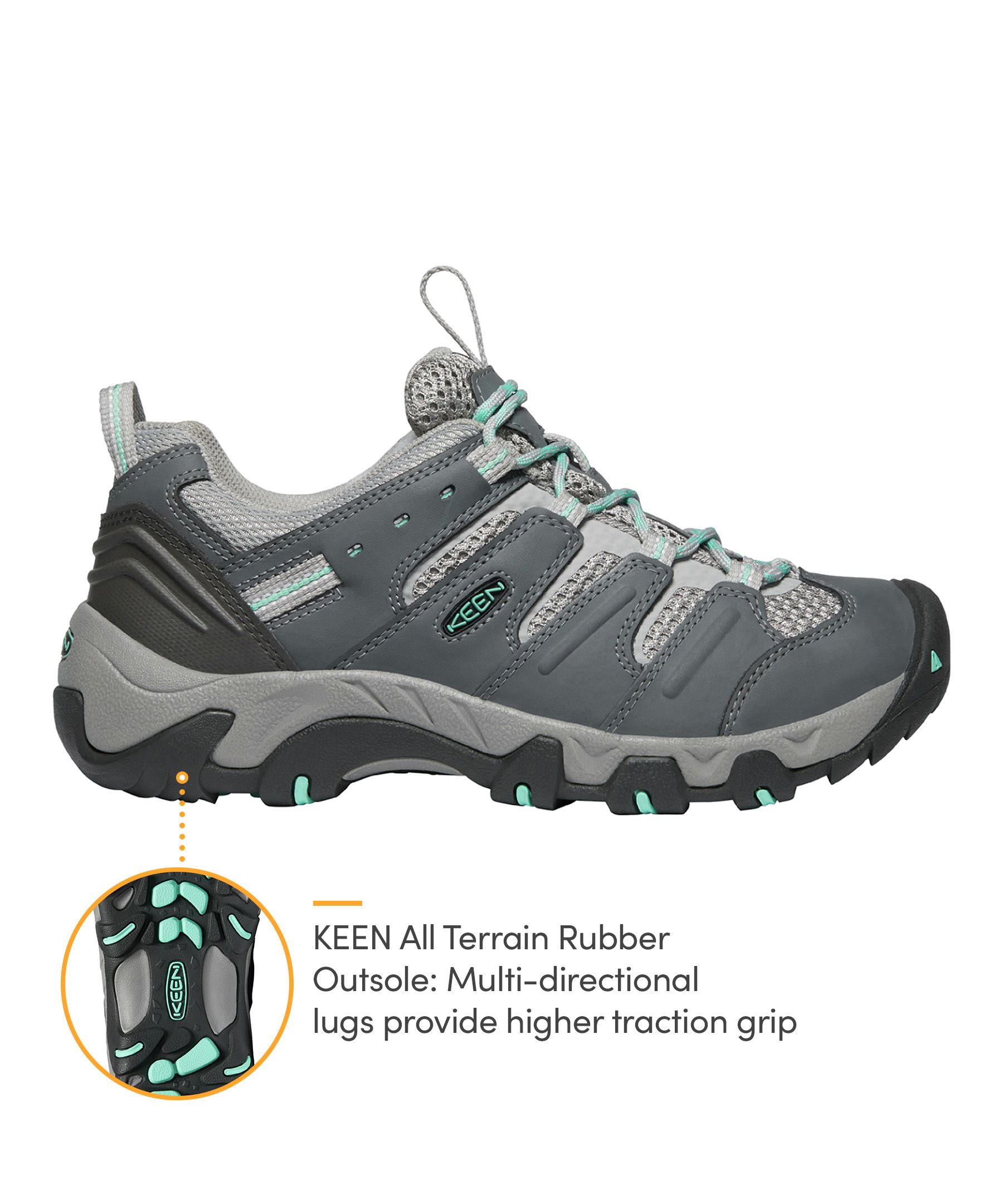 KEEN Canada Outdoor Women's Koven Hiking Shoes - Grey