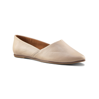 Denver Hayes Women's Aislinn Leather Slip On Flats Front_Three_Fourths_Angled_Right
