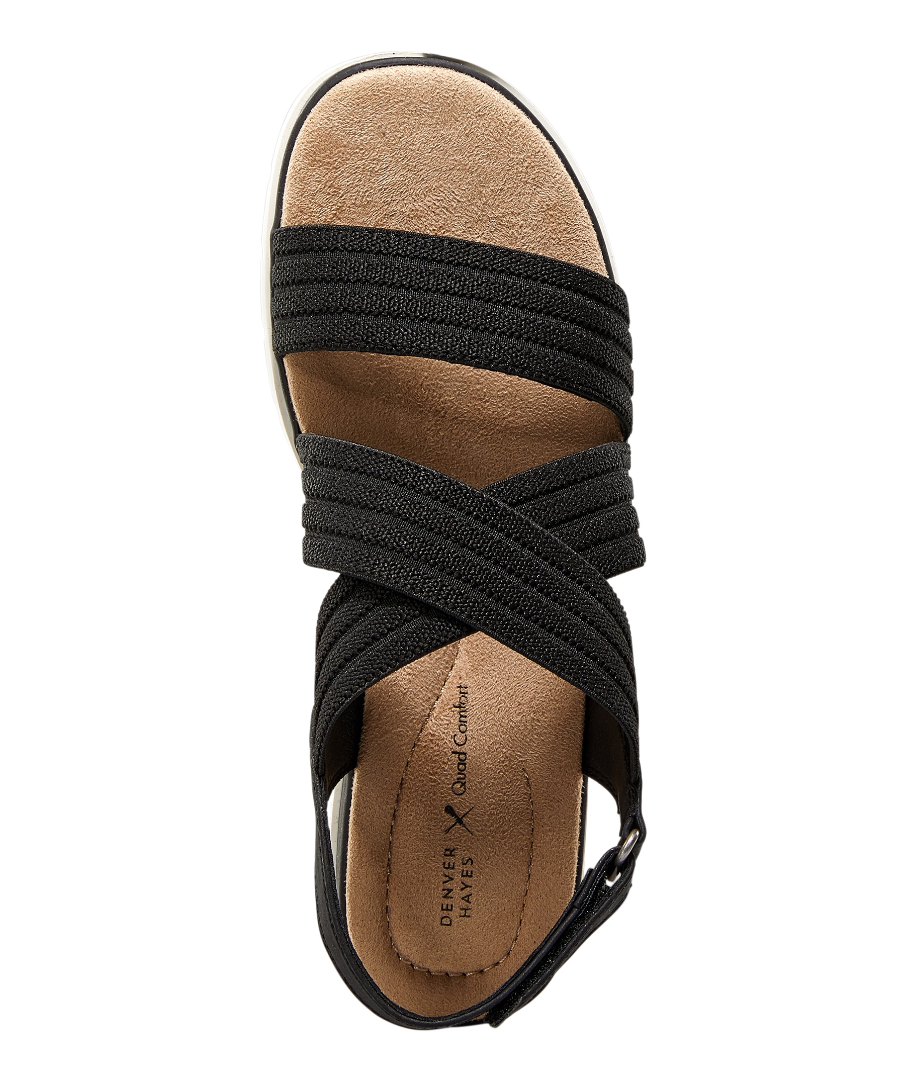 Denver Hayes Women's Renah Quad Comfort Low Wedge Sandals | Marks