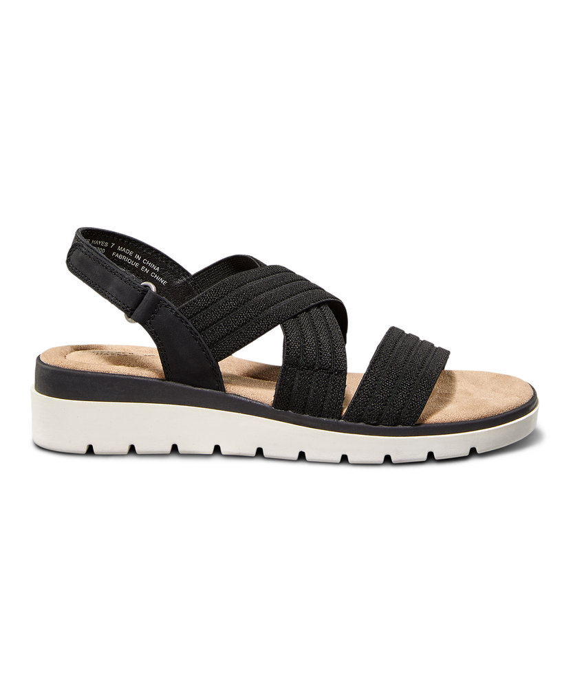 Denver Hayes Women s Renah Quad Comfort Low Wedge Sandals Marks